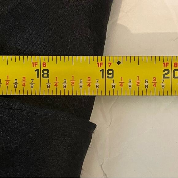 London Style Metallic Black Tulip Fitted Party Event Dress NWT Size 10 - Picture 13 of 14